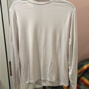 No Boundaries Ribbed White Top